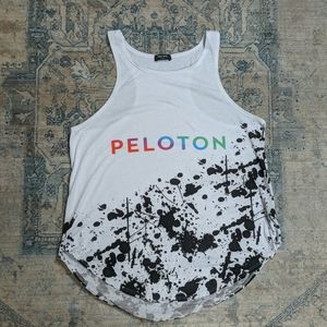 Terez Peloton Paint Splatter Tank